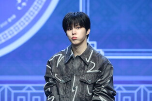 Photos from media showcase of Kim Woo-seok's 4th Mini Album 'Blank Page'