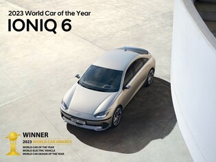 (LEAD) Hyundai IONIQ 6 named 2023 World Car of the Year