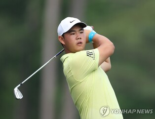 마스터스 데뷔전서 이글 김주형 "경기 내용 좋았지만 다소 불운"