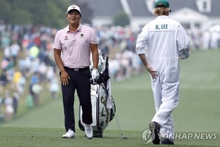 마스터스 2R 5타 줄인 이경훈 "작년 1타 차 탈락 아쉬움 털었다"
