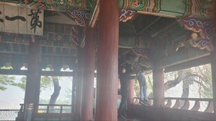Gangneung wildfire threatens safety of cultural assets