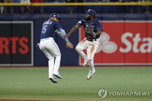 탬파베이, 개막 후 11연승…MLB 개막 최다 연승에 '2승' 남았다