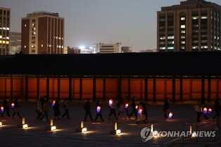 왕의 공간으로 떠난 시간 여행…어둠 밝히는 창덕궁의 아름다움