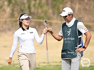 신인 김민별, KLPGA 메디힐·한국일보 챔피언십 첫날 3타 차 1위
