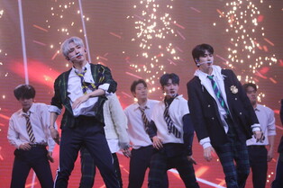 Performance photos from media showcase of TEMPEST's 4th Mini Album 'The Calm Before the Storm'