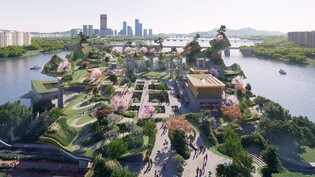 한강물 팔레트·대형반지 관람차…노들섬 혁신디자인 공개