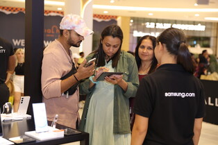 [Moment to Focus] Samsung opens pop-up store in Dubai Mall