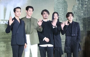 Photos from press conference of Netflix series 'Black Knight'