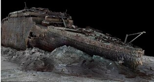 '처참함 그대로'…심해 속 타이태닉, 전체 3D 이미지 첫 공개