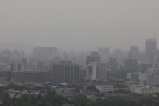 [Moment to Focus] S. Korea hit by yellow dust storm