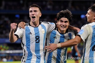 [U20월드컵] 개최국 아르헨티나, 가장 먼저 16강 확정…과테말라 3-0 완파