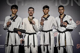 '포스트 이대훈' 진호준, 태권도 세계선수권 데뷔전서 은메달