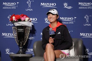 LPGA 투어 '슈퍼 루키' 장, 세계 랭킹 482위에서 62위로 '껑충'