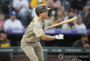 김하성, 콜로라도전 1안타 1볼넷…다루빗슈 MLB 통산 100승