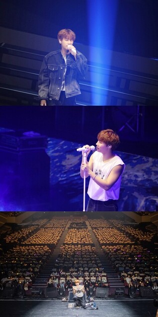 Kim Sung-kyu successfully finishes solo concert ‘LV’ in Taiwan