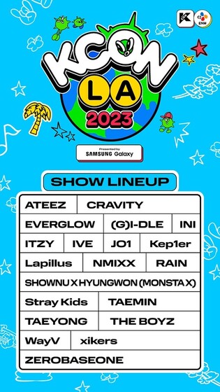 KCON LA 2023 unveils show line-up