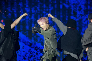 Performance photos of ATEEZ during media showcase of 'The World EP.2 : Outlaw'