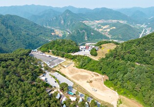 정선군, 병방산 군립공원에 올해 말까지 하늘 꽃 마을 조성