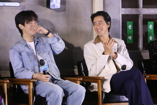 Photos from press conference of 'Smugglers'