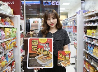 GS25 점보도시락 인기도 '점보'…라면 매출 견인