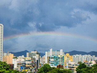 [K-Geography] Rainbow in the sky