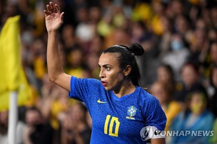 브라질 여자축구 '전설' 마르타, 6번째 월드컵 출격