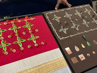 '신라 공주' 무덤서 나온 비단벌레 말다래…머리카락도 첫 확인(종합)