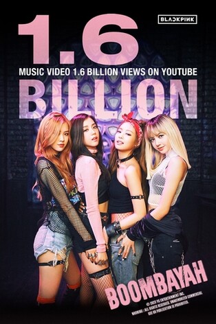 BLACKPINK's 'Boombayah' video tops 1.6 bln YouTube views