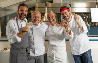 '어서와' 출연 이탈리아 미슐랭 셰프 4명, '한식 전도사'로 변신