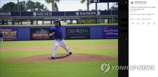 류현진, 다음은 투구 수 늘리기…"몇 차례 더 마이너리그 출전"