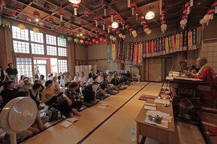 일본 나가노서 마쓰시로 대본영 조선인 희생자 천도 법회