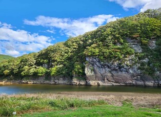 세계유산 등재 앞둔 반구대 암각화 장맛비에 물에 잠겨