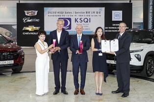 한국GM, 산업 서비스품질지수 조사 '국산차판매점·AS부문' 1위