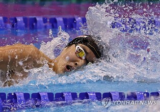 Kim Woo-min sets personal best in reaching 400m freestyle final at worlds