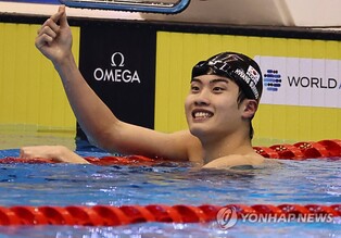 After wobbly early showing, Hwang Sun-woo throws down gauntlet at swimming worlds