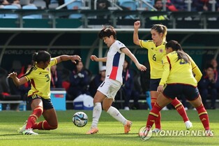 (2nd LD) S. Korea fall to Colombia to open Women's World Cup