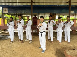 국내 대학생들, 네팔서 태권도·IT 교육 봉사하며 '구슬땀'