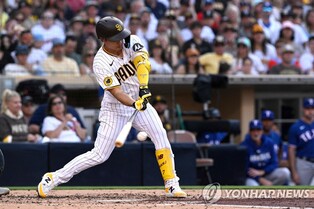 샌디에이고 김하성, 2안타 2타점 맹타…7월에만 8번째 멀티히트