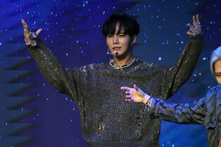 Performance photos of XEED during 'BLUE' comeback media showcase