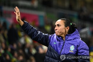 [여자월드컵] '악몽'으로 끝난 마르타의 '라스트 댄스'…"여기서 끝"