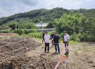 '장마 후유증' 없도록…문화재청, 매장유산 발굴현장 33곳 점검