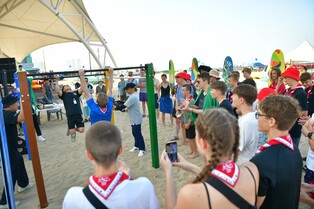 속초해수욕장 차별화 이벤트 '에코 바캉스' 호응