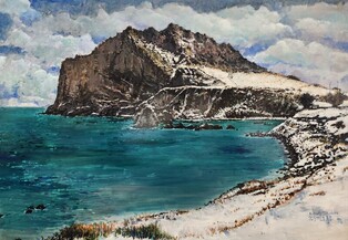 Farewell from a Naturalist Watercolor Artist