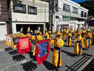 "조선통신사 환영해요"…찜통더위에도 박수로 환영한 日 시민들