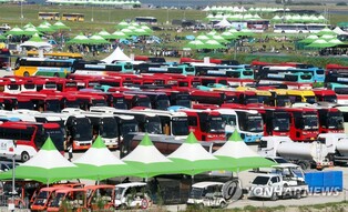 잼버리 대원들 전국 8개 지역 분산수용…'숙소대란'은 없어(종합)