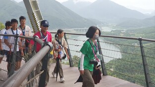 "한국의 자연 아름다워요"…충북 곳곳에 스카우트 발길