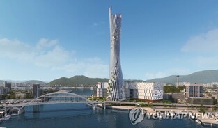 342.5ｍ 국내 3번째 높이 부산롯데타워 17일 첫 삽 뜬다