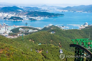 통영케이블카 이달 말부터 한 달간 휴장…하반기 안전 정비