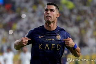 '호날두 PK 2골' 알나스르, 김승규 골문 지킨 알샤바브 4-0 대파
