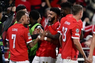 에인트호번, 레인저스 꺾고 5년 만에 'UCL 본선행'